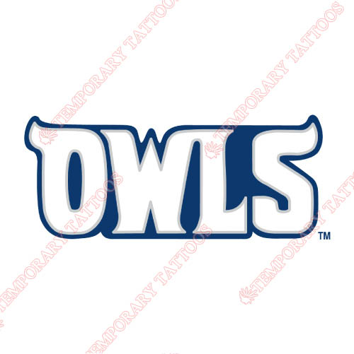 Rice Owls Customize Temporary Tattoos Stickers NO.5989